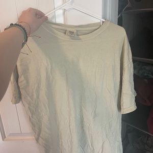 comfort colors yellow tee